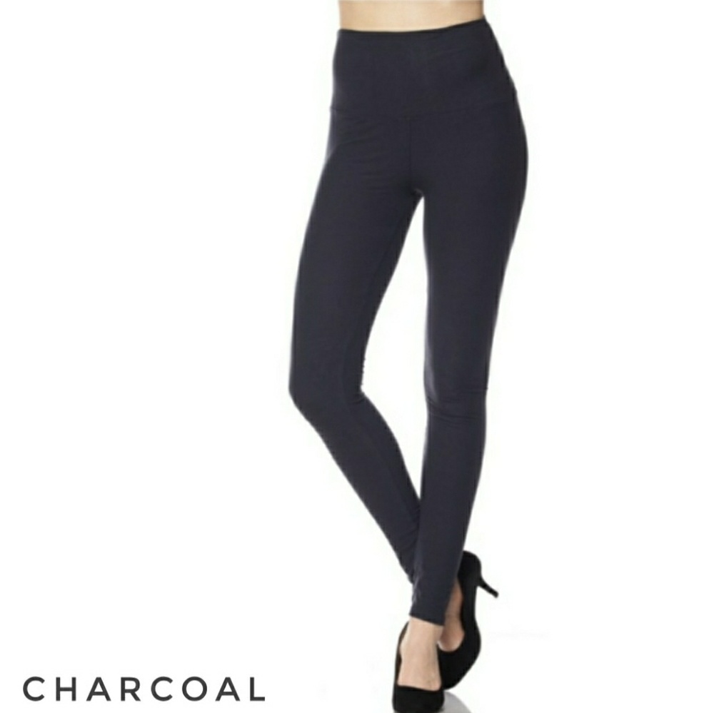Charcoal Soft Brushed Leggings
